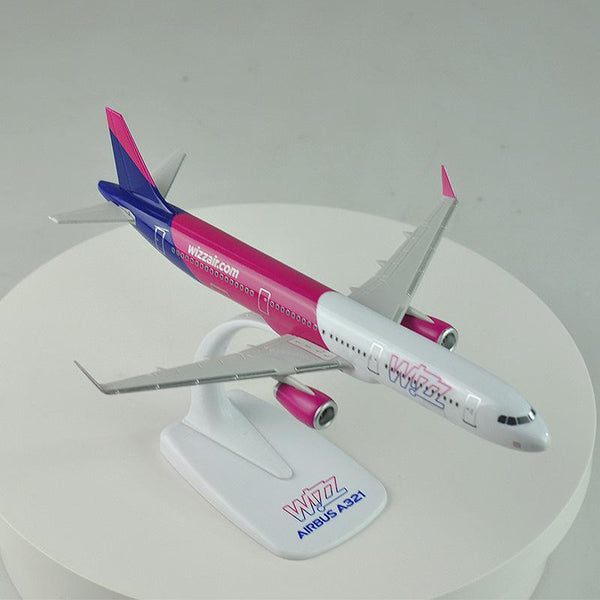 Wizz Air 1/200航空機モデル Wiszz-飛行機の飛行モデル,1/200スケール,静的飛行機,おもちゃ