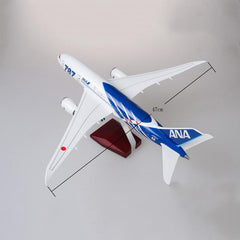 1:130 All Nippon Airways B787 Airplane Model 18” Decoration & Gift (LED)