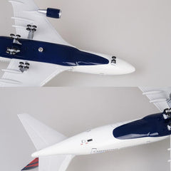 1:150 Delta Boeing 747 Airplane Model 18” Decoration & Gift (LED)