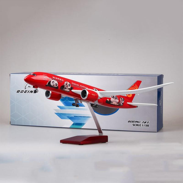 1:130 Hainan Airlines Panda Boeing 787 Airplane Model 18