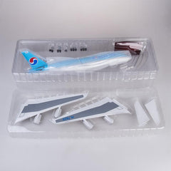 1:160 Korean Air Airbus 380 Airplane Model 18” Decoration & Gift (LED)