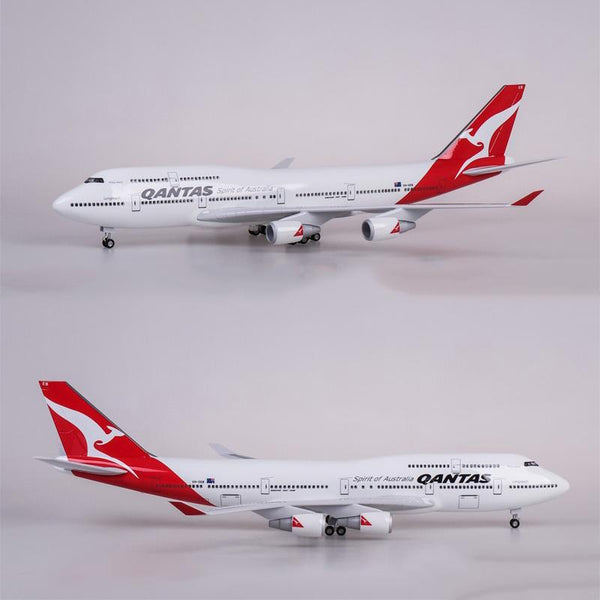 1:150 Qantas Airlines Boeing B747 Airplane Model 18
