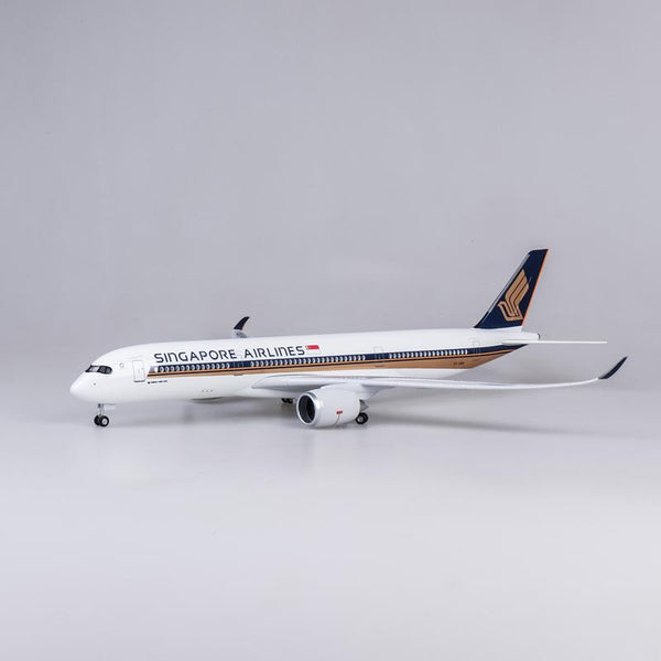 1:142 Singapore Airlines Airbus 350 Airplane Model 18” Decoration