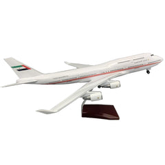 1/160 UAE Presidential Flight Boeing 747-8 Airplane Model 18”Decoration & Gift