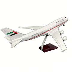 1/160 UAE Presidential Flight Boeing 747-8 Airplane Model 18”Decoration & Gift