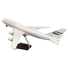 1/160 UAE Presidential Flight Boeing 747-8 Airplane Model 18”Decoration & Gift
