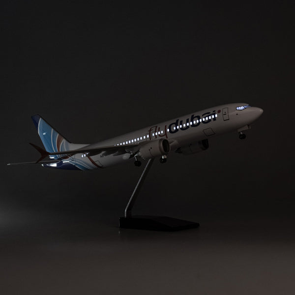 1/85 Flydubai Boeing 737-800 Airplane Model 18” Decoration & Gift