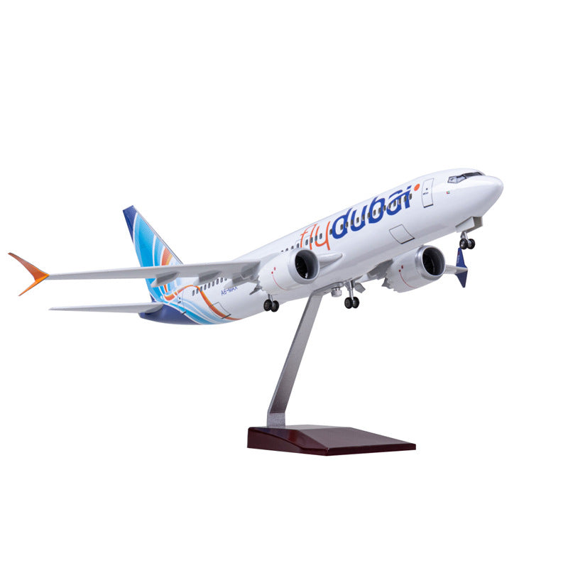 1/85 Flydubai Boeing 737-800 Airplane Model 18” Decoration & Gift