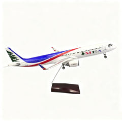 1/100 Middle East Airlines A321 neo Airplane Model 18” Decoration & Gift