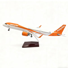 1/100 Easyjet Airbus A321 neo Airplane Model 18” Decoration & Gift