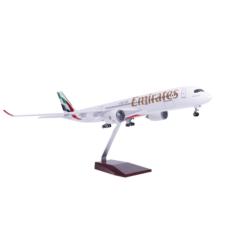 1/142 Emirates Airline Airbus 350 Airplane Model 18” Decoration & Gift