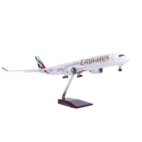 1/142 Emirates Airline Airbus 350 Airplane Model 18” Decoration & Gift