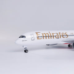 1/142 Emirates Airline Airbus 350 Airplane Model 18” Decoration & Gift