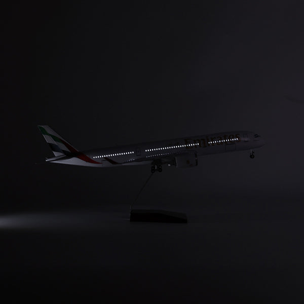 1/142 Emirates Airline Airbus 350 Airplane Model 18” Decoration & Gift