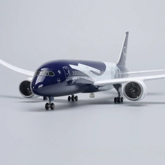 1/130 Lufthansa Boeing 787-9 100th Anniversary Airplane Model 17″ Decoration & Gift