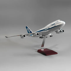 1/150 ANA All Nippon Airways Boeing 747-400 Airplane Model 18”Decoration & Gift