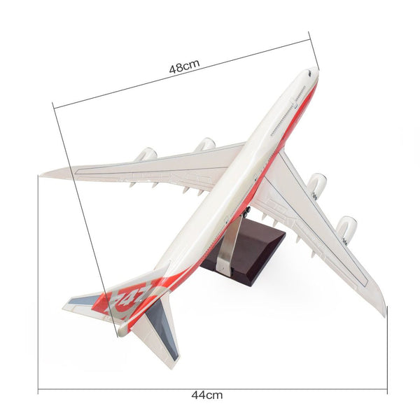 1/160 Prototype Boeing 747-8 Airplane Model "Sunrise Livery" 18”Decoration & Gift