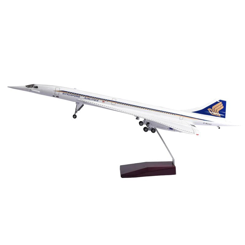 1:125 Singapore Airlines Concorde Airplane model 19.6” Decoration & Gift