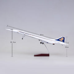 1:125 Singapore Airlines Concorde Airplane model 19.6” Decoration & Gift