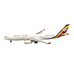 1/135 Uganda Airlines Airbus A330 Airplane Model 18” Decoration & Gift