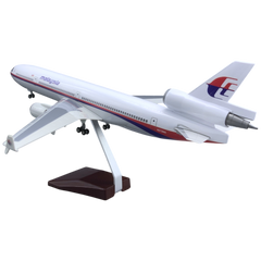 1:130 Malaysia Airlines McDonnell Douglas MD-11 Airplane Model 18.5″ Decoration & Gift