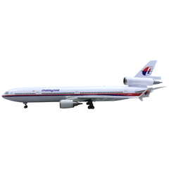 1:130 Malaysia Airlines McDonnell Douglas MD-11 Airplane Model 18.5″ Decoration & Gift
