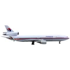 1:130 Malaysia Airlines McDonnell Douglas MD-11 Airplane Model 18.5″ Decoration & Gift