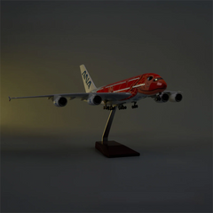 1/160 ANA Airlines Airbus A380 Orange Flying Turtle “FLYING HONU” Airplane Model 18” Decoration & Gift