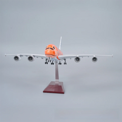 1/160 ANA Airlines Airbus A380 Orange Flying Turtle “FLYING HONU” Airplane Model 18” Decoration & Gift