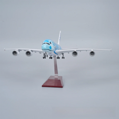 1/160 ANA Airlines Airbus A380 Blue Flying Turtle “FLYING HONU” Airplane Model 18” Decoration & Gift