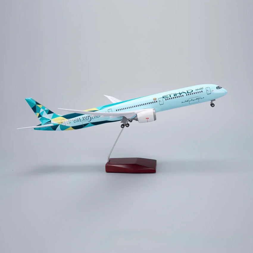 1/150 Etihad Airways Boeing 787-10 Airplane Model 18.5″ Decoration & Gift