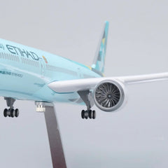 1/150 Etihad Airways Boeing 787-10 Airplane Model 18.5″ Decoration & Gift