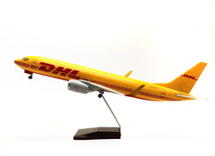 1:85 DHL Boeing 737-800 Airplane Model 18” Decoration & Gift