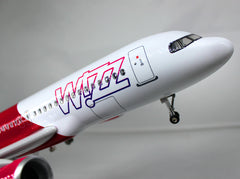 1:80 Wizz Air Airbus A320 neo Airplane Model 18” Decoration & Gift (LED)