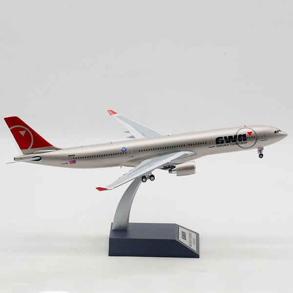 Outofprint Northwest Airlines Airbus A330-300 N808NW Airplane Model 1:200