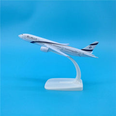 EL AL B777-200 1/400 ALLOY AIRPLANE MODEL 16CM
