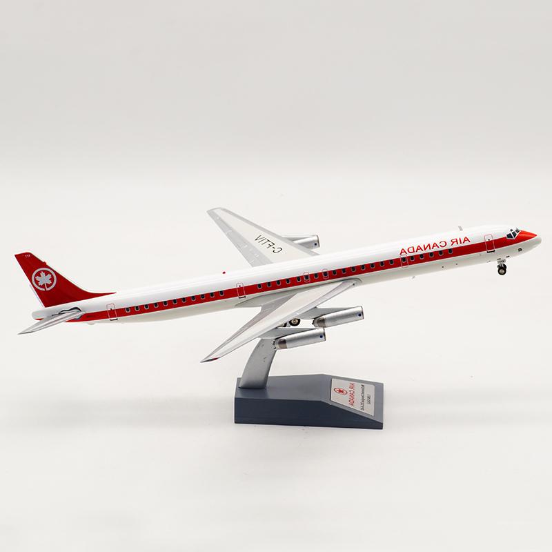 Outofprint McDonnell Douglas DC-8-63 C-FTIV Airplane Model 1:200