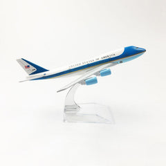 1/400 USAF Air Force One Diecast Air Plane Model Collection