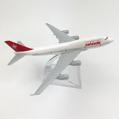 Swiss Airlines Boeing 747 Model Airplane | 1:400