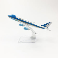 1/400 USAF Air Force One Diecast Air Plane Model Collection