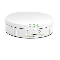 NEW CHARGING AUTOMATIC ROTATING DISPLAY STAND