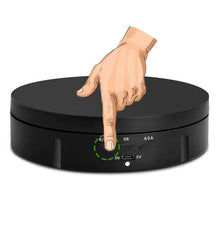 NEW CHARGING AUTOMATIC ROTATING DISPLAY STAND