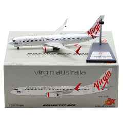 Outofprint Virgin Australia Boeing 737-800 VH-YIR Airplane Model JFOX 1:200