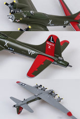 World War II B-17 Flying Fortress Heavy Bomber Alloy Model