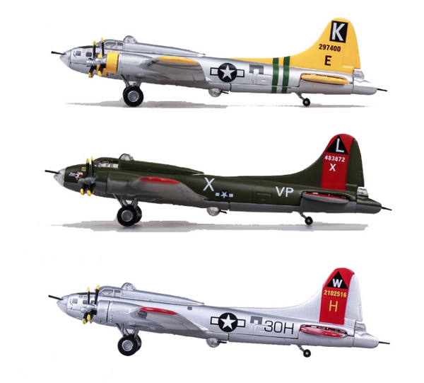 World War II B-17 Flying Fortress Heavy Bomber Alloy Model