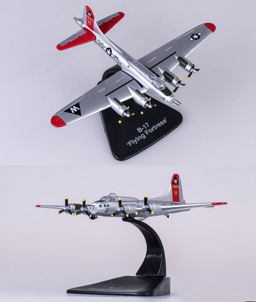 World War II B-17 Flying Fortress Heavy Bomber Alloy Model