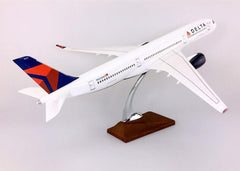 1:144 Delta Airlines A350 Airplane Model 18” Decoration & Gift