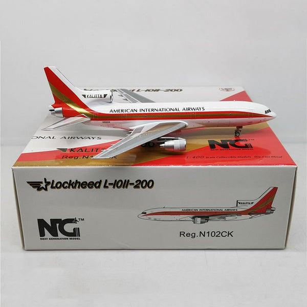 Outofprint American International L-1011 N102CK Aircraft Model NG32007 1:400