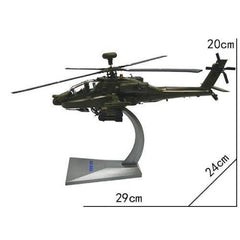 Kamory Milltary Model | Apache AH-64 Armed Helicopter 1:72 Scale Model