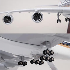 1:160 Singapore Airlines Airbus 380 Airplane Model 18” Decoration & Gift (LED)